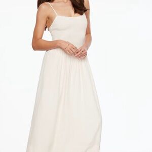 Dynamite Cami Ruched Midi Dress